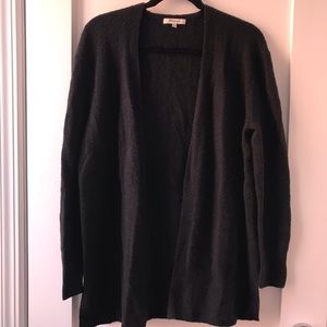 Madewell XS Black Open Cardigan Sweater